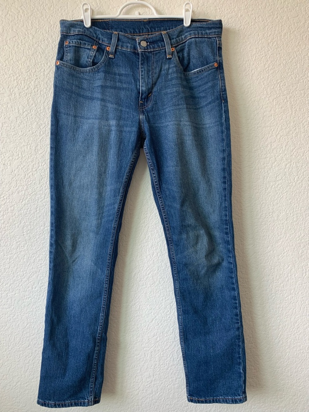 Levi's Straight Fit Dark Blue Men's Jeans